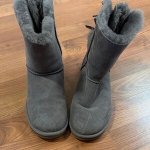 UGG Women's Charcoal Shearling Boots
